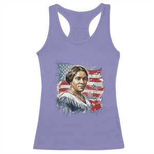 Madam CJ Walker Patriotic Racerback Tank Top Strong Black Woman Leader TS12 Violet Print Your Wear