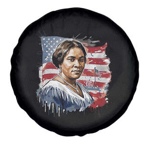 Madam CJ Walker Patriotic Spare Tire Cover Strong Black Woman Leader TS12 Print Your Wear