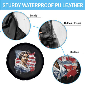 Madam CJ Walker Patriotic Spare Tire Cover Strong Black Woman Leader TS12 Print Your Wear