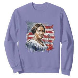 Madam CJ Walker Patriotic Sweatshirt Strong Black Woman Leader TS12 Violet Print Your Wear