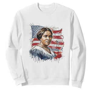 Madam CJ Walker Patriotic Sweatshirt Strong Black Woman Leader TS12 White Print Your Wear