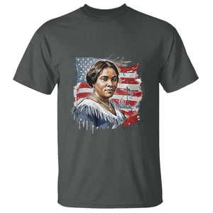 Madam CJ Walker Patriotic T Shirt Strong Black Woman Leader TS12 Dark Heather Print Your Wear