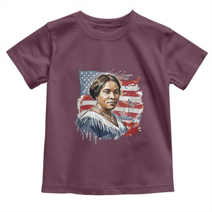 Madam CJ Walker Patriotic Toddler T Shirt Strong Black Woman Leader TS12 Maroon Print Your Wear