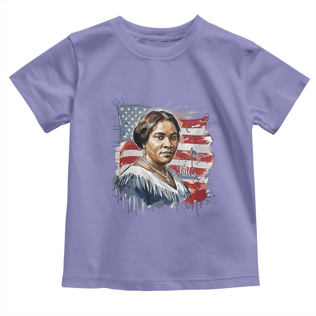 Madam CJ Walker Patriotic Toddler T Shirt Strong Black Woman Leader TS12 Violet Print Your Wear