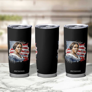 Madam CJ Walker Patriotic Tumbler Cup Strong Black Woman Leader TS12 Print Your Wear