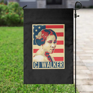 Madam CJ Walker Patriotic Garden Flag Black History Month Gift TS12 Print Your Wear