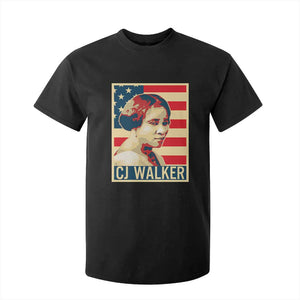 Madam CJ Walker Patriotic T Shirt For Kid Black History Month Gift TS12 Black Print Your Wear