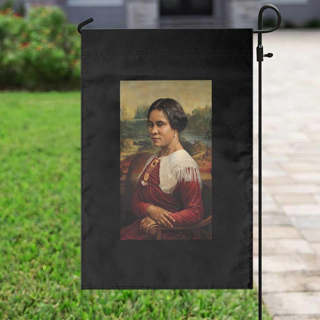 Madam CJ Walker Mona Lisa Garden Flag Black History Month Gift TS12 Print Your Wear
