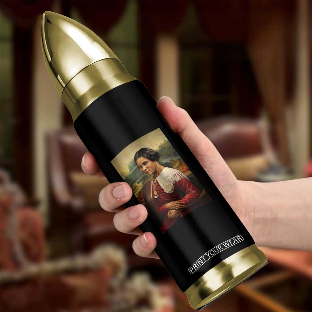 Madam CJ Walker Mona Lisa Bullet Tumbler Black History Month Gift TS12 Print Your Wear