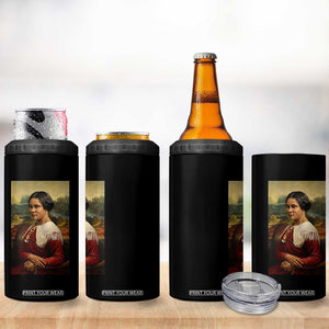 Madam CJ Walker Mona Lisa 4 in 1 Can Cooler Tumbler Black History Month Gift TS12 Print Your Wear