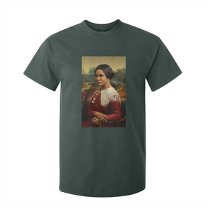 Madam CJ Walker Mona Lisa T Shirt For Kid Black History Month Gift TS12 Dark Forest Green Print Your Wear