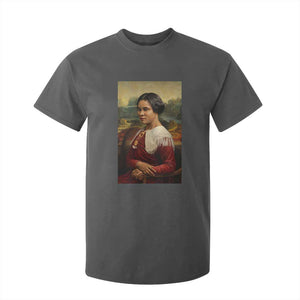 Madam CJ Walker Mona Lisa T Shirt For Kid Black History Month Gift TS12 Dark Heather Print Your Wear