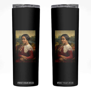 Madam CJ Walker Mona Lisa Skinny Tumbler Black History Month Gift TS12 Black Print Your Wear