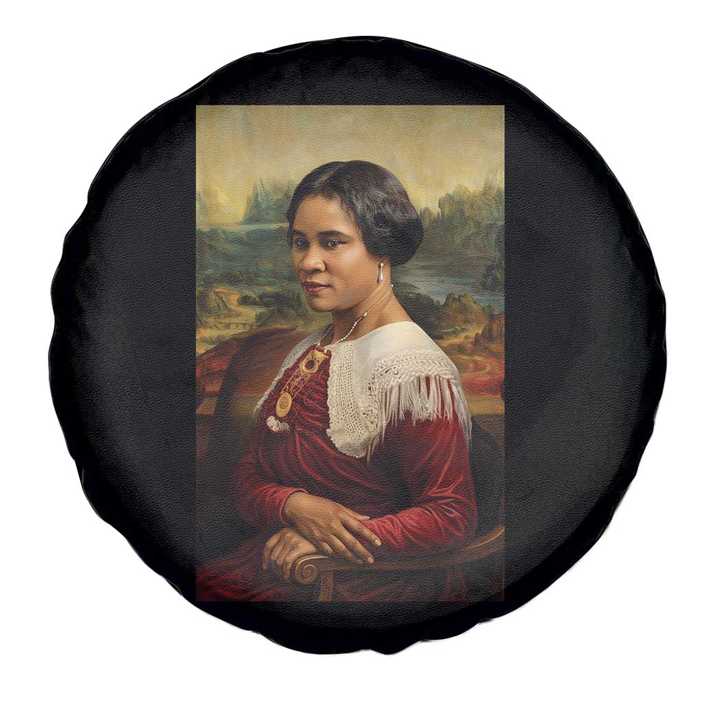 Madam CJ Walker Mona Lisa Spare Tire Cover Black History Month Gift TS12 Print Your Wear