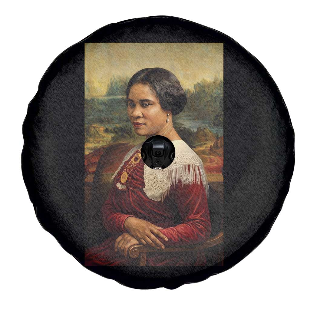 Madam CJ Walker Mona Lisa Spare Tire Cover Black History Month Gift TS12 Print Your Wear