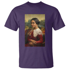 Madam CJ Walker Mona Lisa T Shirt Black History Month Gift TS12 Purple Print Your Wear
