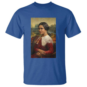 Madam CJ Walker Mona Lisa T Shirt Black History Month Gift TS12 Royal Blue Print Your Wear