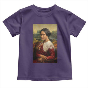 Madam CJ Walker Mona Lisa Toddler T Shirt Black History Month Gift TS12 Purple Print Your Wear