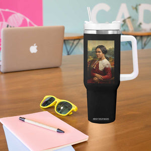 Madam CJ Walker Mona Lisa Tumbler With Handle Black History Month Gift TS12 Print Your Wear
