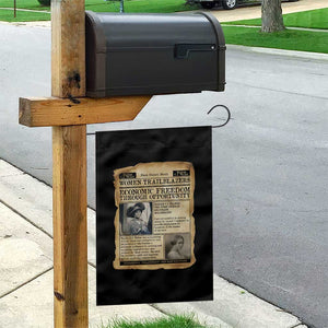 Madam CJ Walker Vintage Newspaper Style Garden Flag Economic Freedom Through Opportunity TS12 Print Your Wear