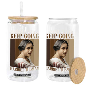 Madam CJ Walker Keep Going Retro Poster Glass Can Black History Month Gift TS12 Print Your Wear