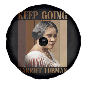 Madam CJ Walker Keep Going Retro Poster Spare Tire Cover Black History Month Gift TS12 Print Your Wear