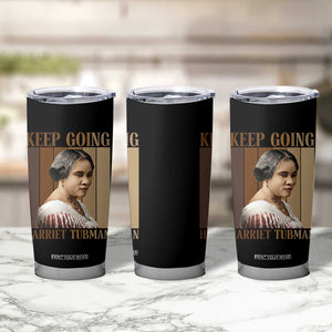 Madam CJ Walker Keep Going Retro Poster Tumbler Cup Black History Month Gift TS12 Print Your Wear