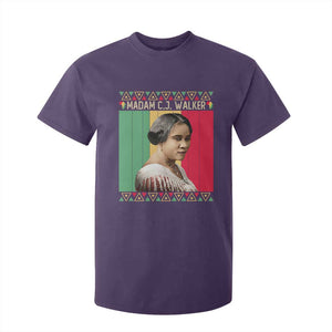 Madam CJ Walker Retro Sunset T Shirt For Kid Strong Black Woman Leader TS12 Purple Print Your Wear