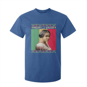 Madam CJ Walker Retro Sunset T Shirt For Kid Strong Black Woman Leader TS12 Royal Blue Print Your Wear