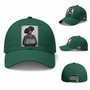 Madam CJ Walker Quote Baseball Cap I Got My Start By Giving Myself A Start TS12 Baseball Cap Universal Fit Irish Green Print Your Wear