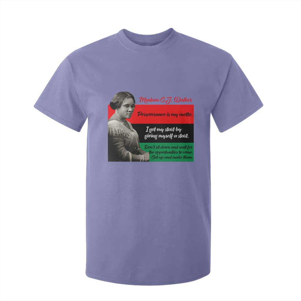 Madam CJ Walker T Shirt For Kid Women Empowerment Inspirational Quote TS12 Violet Print Your Wear