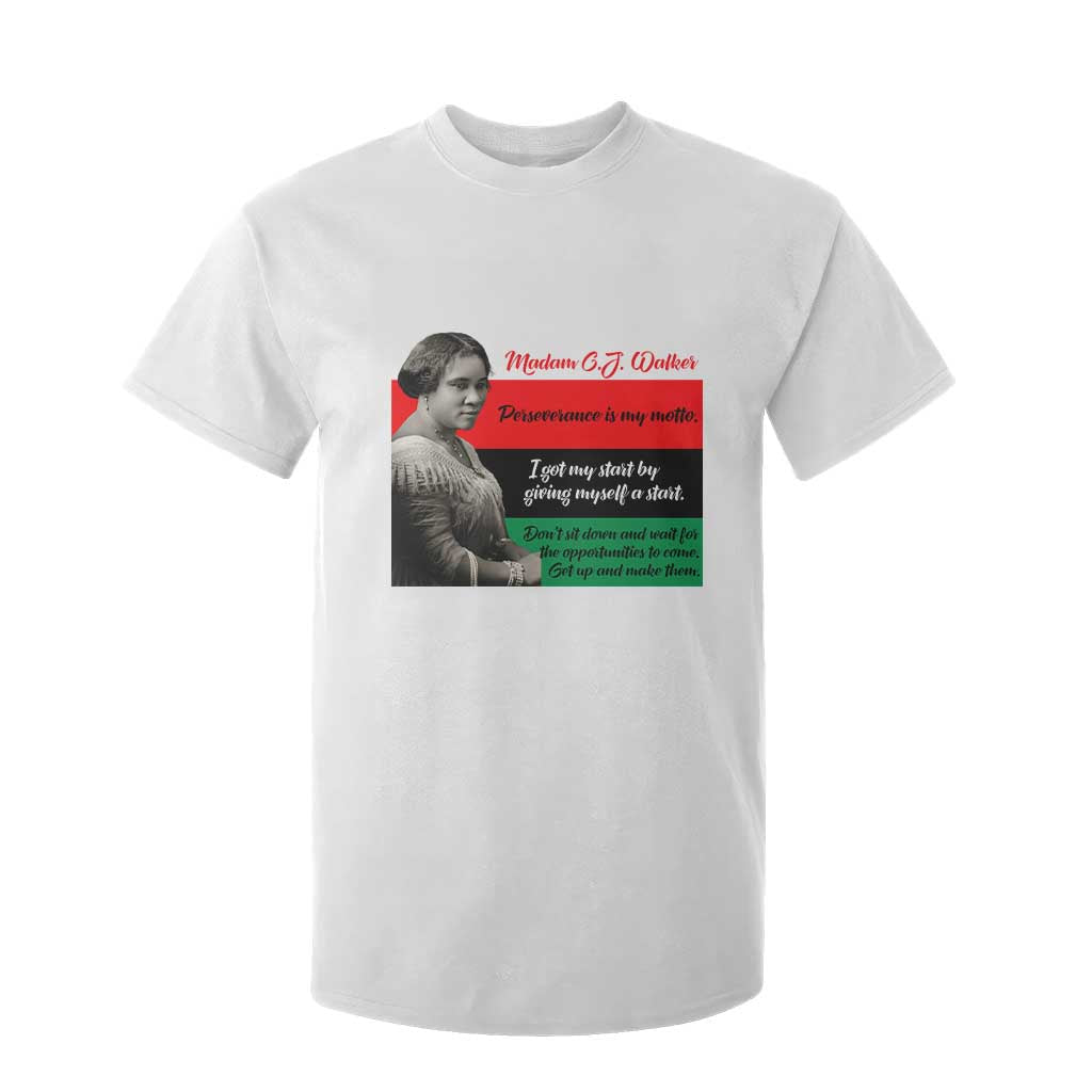 Madam CJ Walker T Shirt For Kid Women Empowerment Inspirational Quote TS12 White Print Your Wear