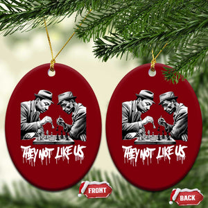 MLK And Malcolm X Ceramic Ornament They Not Like Us African American Heritage Gift TS12 Print Your Wear