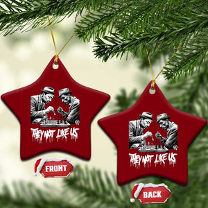 MLK And Malcolm X Ceramic Ornament They Not Like Us African American Heritage Gift TS12 Print Your Wear