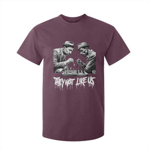MLK And Malcolm X T Shirt For Kid They Not Like Us African American Heritage Gift TS12 Maroon Print Your Wear