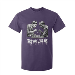 MLK And Malcolm X T Shirt For Kid They Not Like Us African American Heritage Gift TS12 Purple Print Your Wear