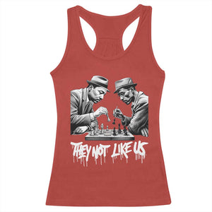 MLK And Malcolm X Racerback Tank Top They Not Like Us African American Heritage Gift TS12 Red Print Your Wear