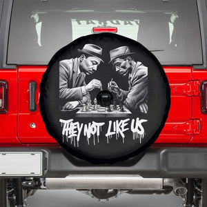 MLK And Malcolm X Spare Tire Cover They Not Like Us African American Heritage Gift TS12 Black Print Your Wear