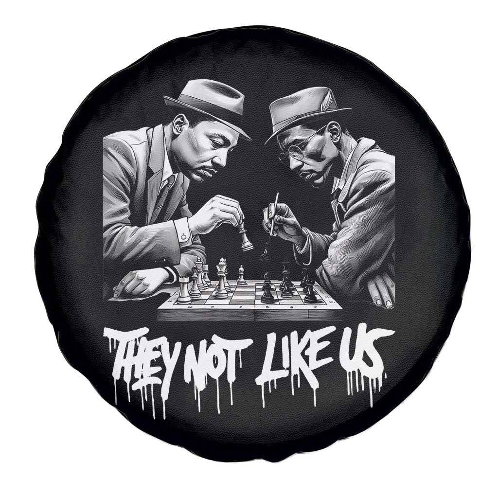MLK And Malcolm X Spare Tire Cover They Not Like Us African American Heritage Gift TS12 Print Your Wear