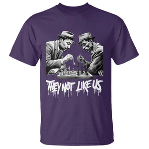 MLK And Malcolm X T Shirt They Not Like Us African American Heritage Gift TS12 Purple Print Your Wear