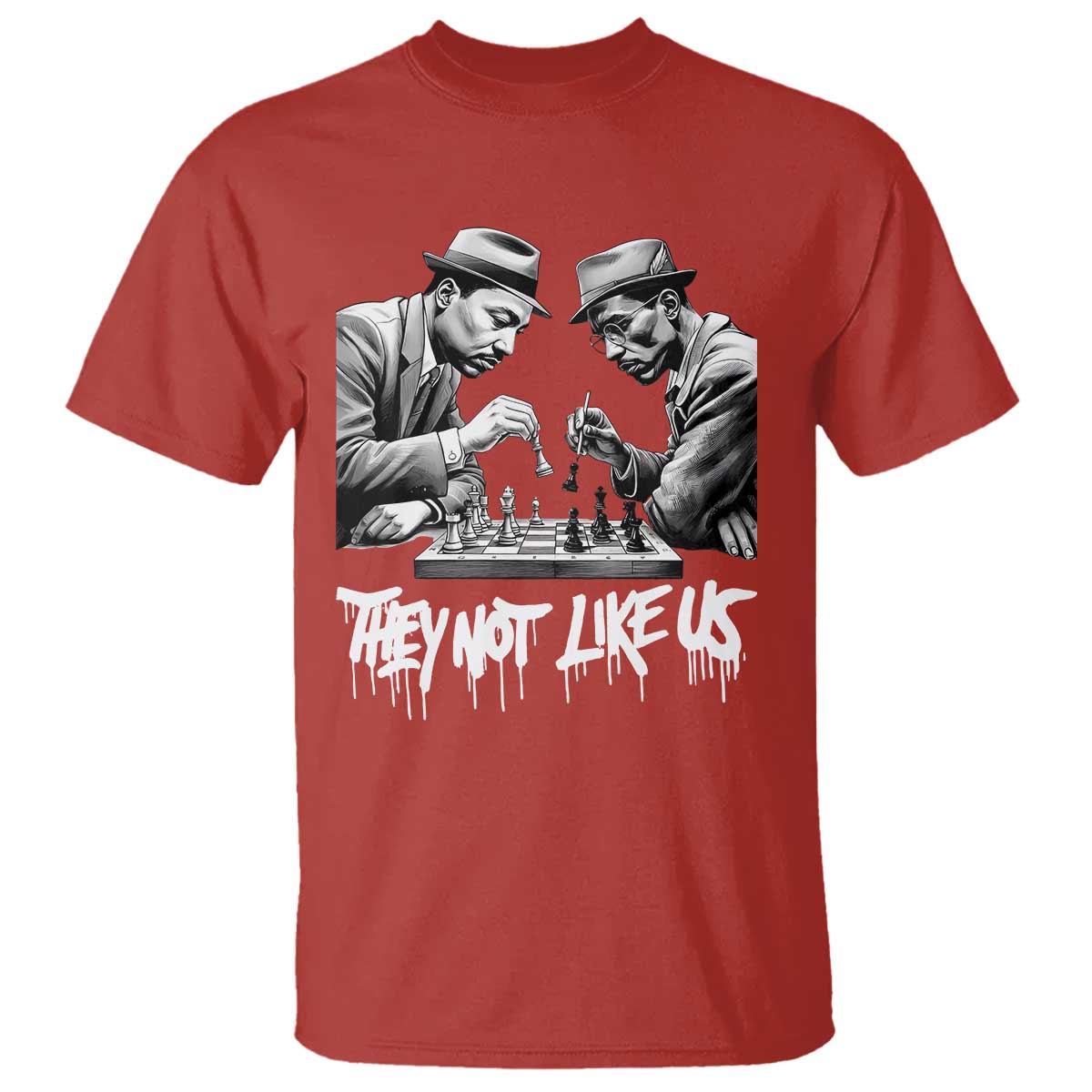 MLK And Malcolm X T Shirt They Not Like Us African American Heritage Gift TS12 Red Print Your Wear