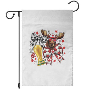 Proud Canada Soccer 2026 Garden Flag Canadian Football Fan TS12 White Print Your Wear