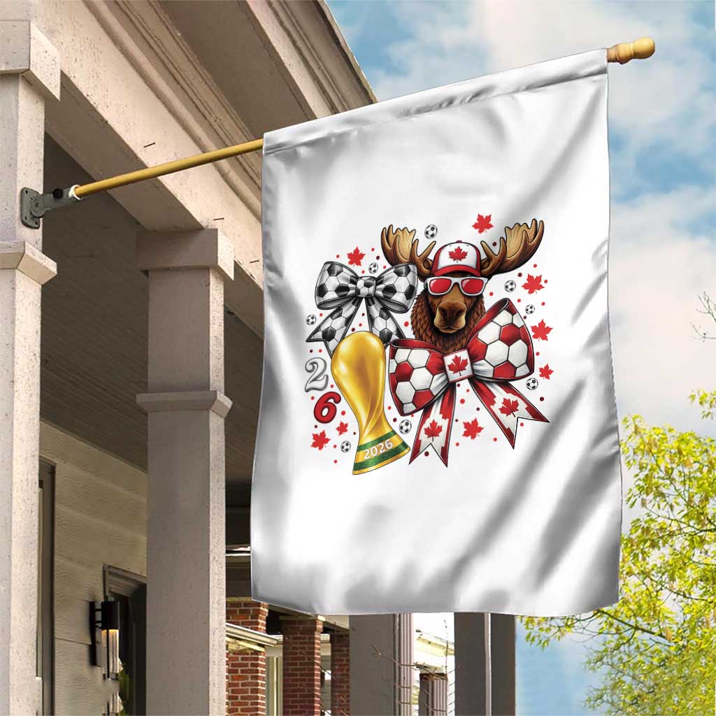 Proud Canada Soccer 2026 Garden Flag Canadian Football Fan TS12 Print Your Wear