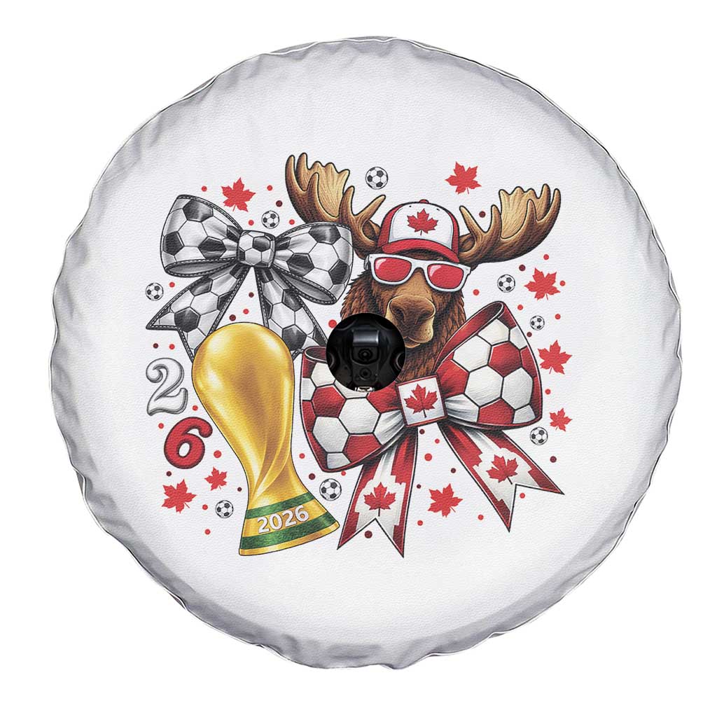 Proud Canada Soccer 2026 Spare Tire Cover Canadian Football Fan TS12 Print Your Wear