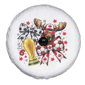 Proud Canada Soccer 2026 Spare Tire Cover Canadian Football Fan TS12 Print Your Wear