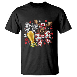 Proud Canada Soccer 2026 T Shirt Canadian Football Fan TS12 Black Print Your Wear