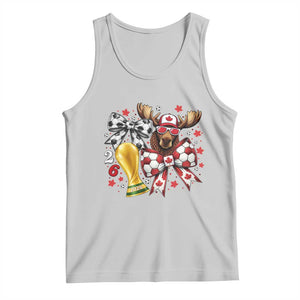 Proud Canada Soccer 2026 Tank Top Canadian Football Fan TS12 Ash Print Your Wear