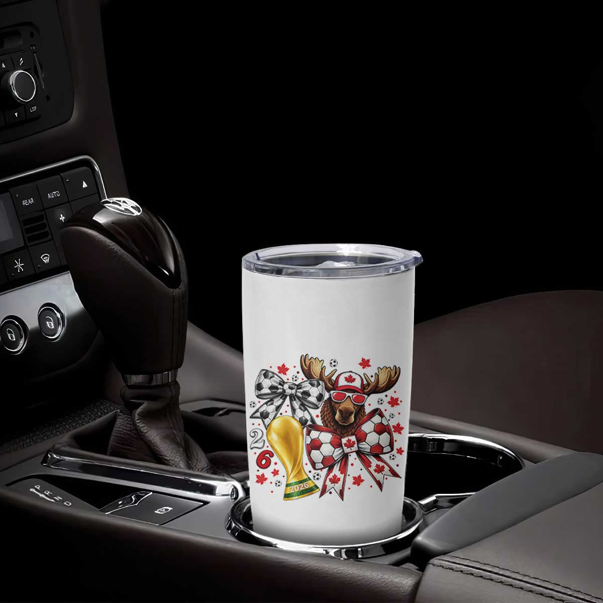 Proud Canada Soccer 2026 Tumbler Cup Canadian Football Fan TS12 Print Your Wear