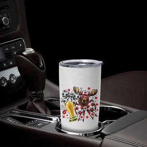Proud Canada Soccer 2026 Tumbler Cup Canadian Football Fan TS12 Print Your Wear