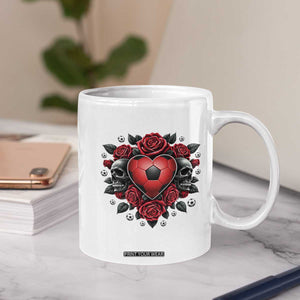 Skeleton Soccer Player Coffee Mug Valentine Day Gift TS12 Print Your Wear